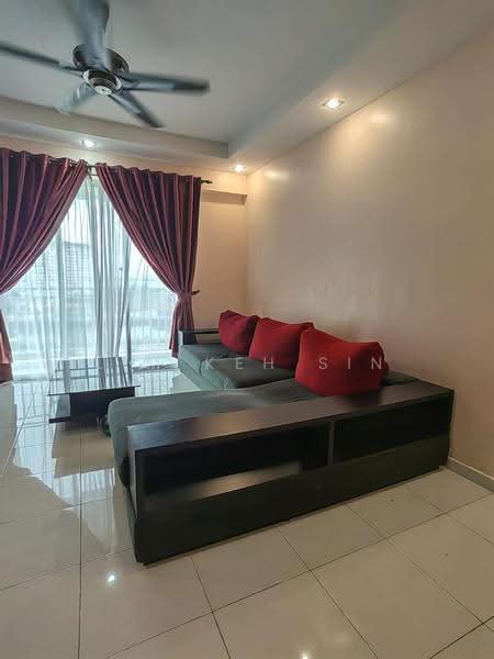 Kondominium untuk Disewa di Summer Place - Lim Keh Sin - Living Room - PropertyGuru.com.my