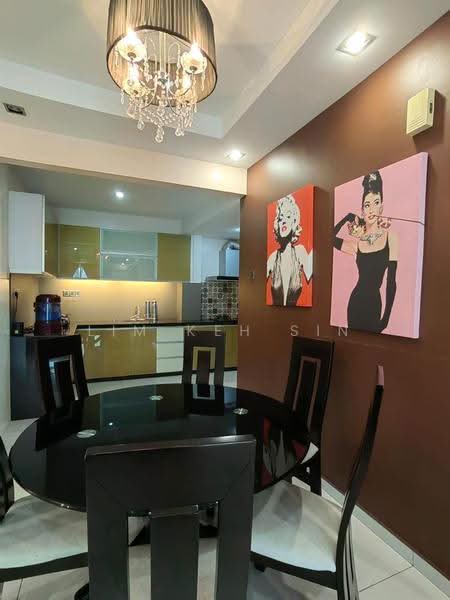Kondominium untuk Disewa di Summer Place - Lim Keh Sin - Dining Room - PropertyGuru.com.my