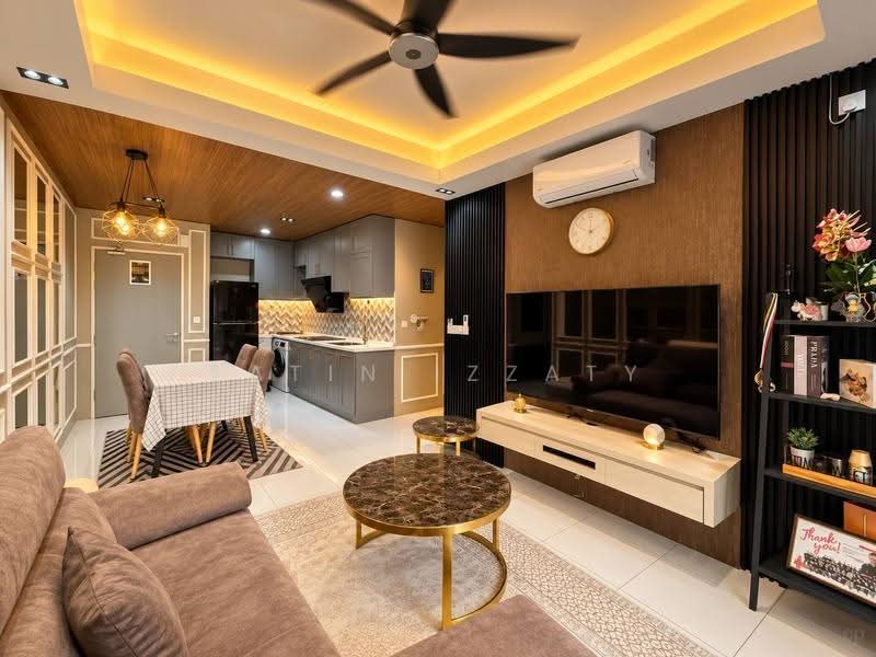 Pangsapuri untuk Dijual di Camellia Residence - Fatin Izzaty - Living Room - PropertyGuru.com.my