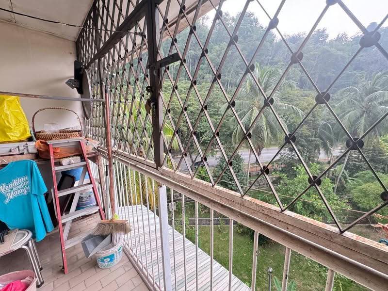 Flat for Sale at Seksyen 4 Wangsa Maju Flat - Azli Ibrahim - Balcony - PropertyGuru.com.my