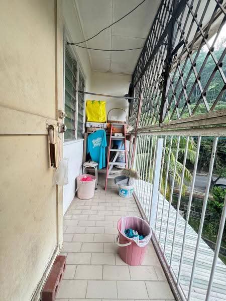 Flat for Sale at Seksyen 4 Wangsa Maju Flat - Azli Ibrahim - Balcony - PropertyGuru.com.my