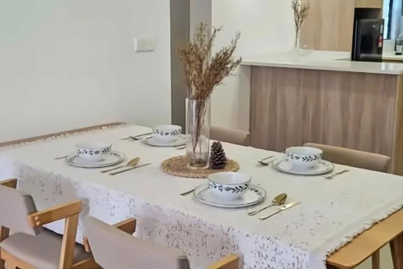 Service Residence for Rent at The Harmony - Calvin Loke - Dining Room - PropertyGuru.com.my