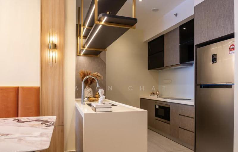 Service Residence for Sale at Twin Arkz - Jason Chat - Kitchen - PropertyGuru.com.my