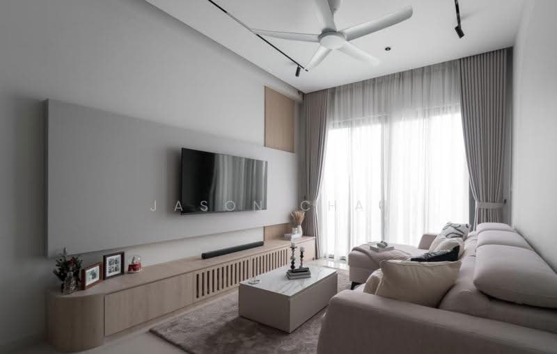 Service Residence for Sale at Twin Arkz - Jason Chat - Living Room - PropertyGuru.com.my