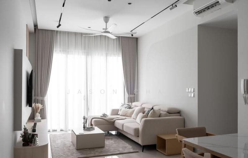 Service Residence for Sale at Twin Arkz - Jason Chat - Living Room - PropertyGuru.com.my