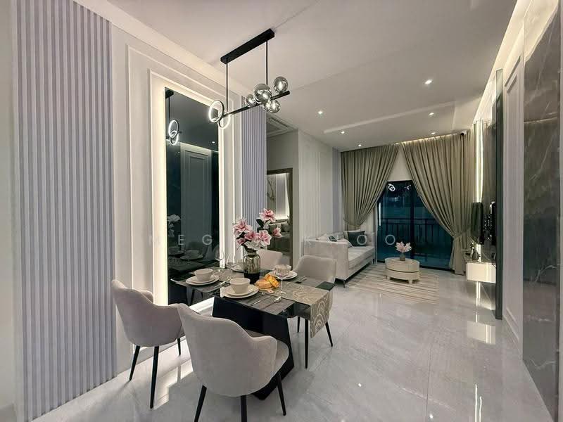 Kediaman Servis untuk Dijual di Azurite Residence @ Klebang - Megan Khoo - Dining Room - PropertyGuru.com.my