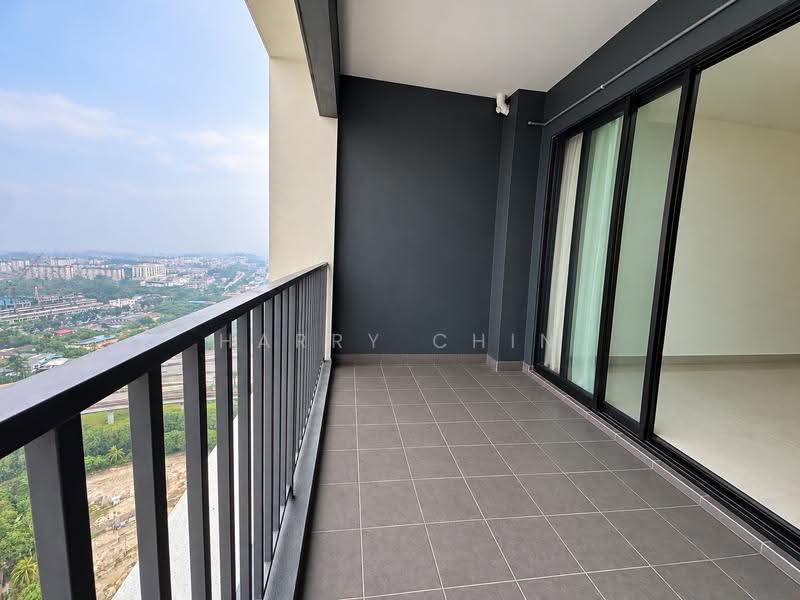 Service Residence for Sale at The Netizen - Harry Chin - Balcony - PropertyGuru.com.my