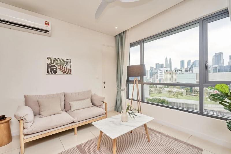 Kediaman Servis untuk Disewa di Mitsui Serviced Suites - San Chia - Living Room - PropertyGuru.com.my