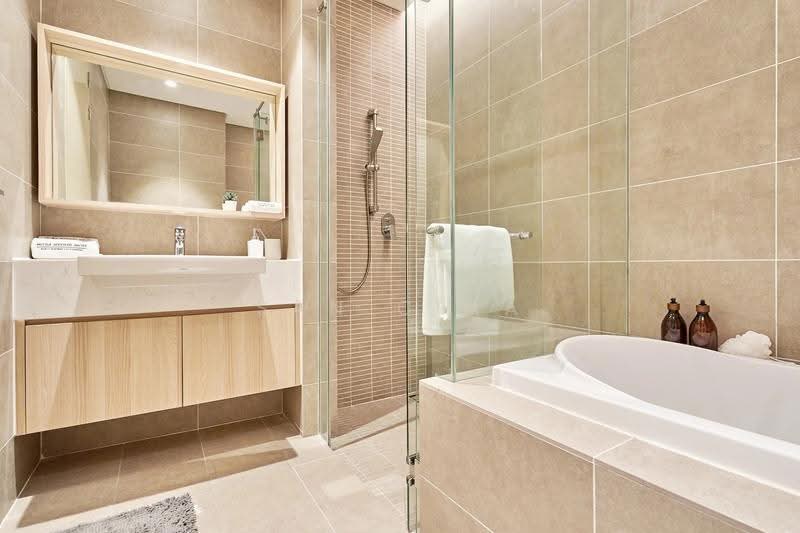 Kediaman Servis untuk Disewa di Mitsui Serviced Suites - San Chia - Bathroom - PropertyGuru.com.my