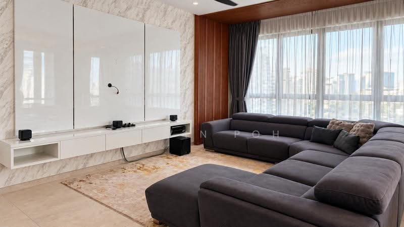 Kondominium untuk Dijual di Trinity Pentamont - Calvin Poh - Living Room - PropertyGuru.com.my