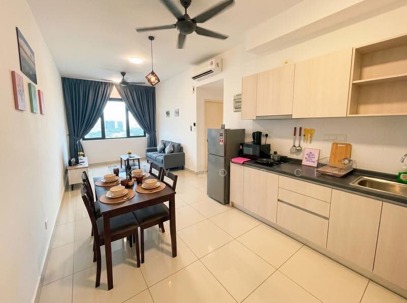 Kediaman Servis untuk Disewa di Parc 3 - Vickky Wong CF - Living Room - PropertyGuru.com.my