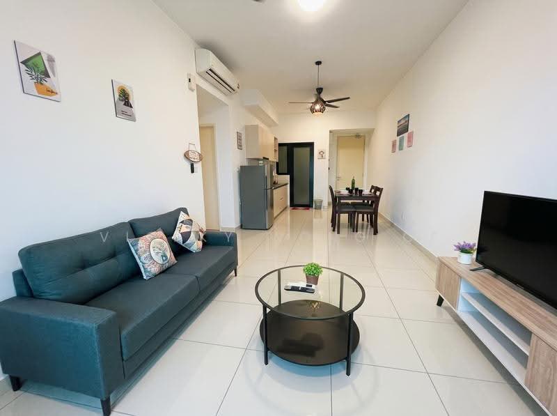 Kediaman Servis untuk Disewa di Parc 3 - Vickky Wong CF - Living Room - PropertyGuru.com.my