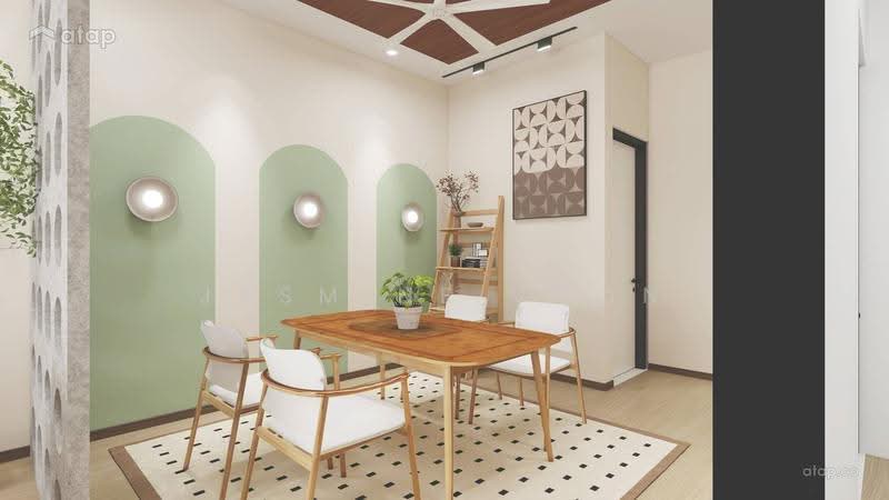 Kediaman Servis untuk Dijual di Emerald 9 - Jasmine Voon - Dining Room - PropertyGuru.com.my