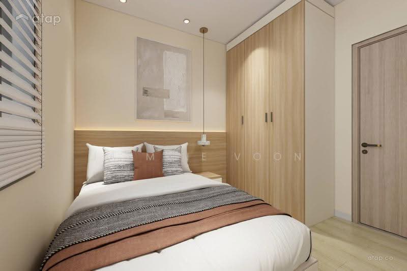 Kediaman Servis untuk Dijual di Emerald 9 - Jasmine Voon - Bedroom - PropertyGuru.com.my