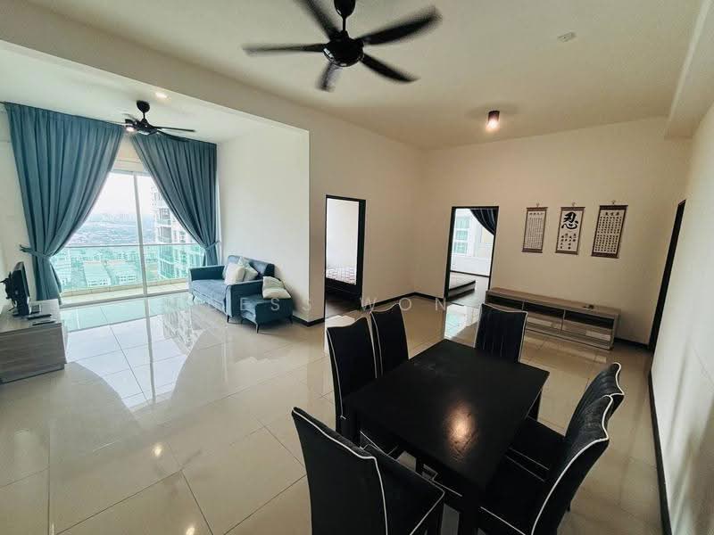 Service Residence for Rent at D'carlton (Residensi Seri Mega) - Bess Wong - Living Room - PropertyGuru.com.my