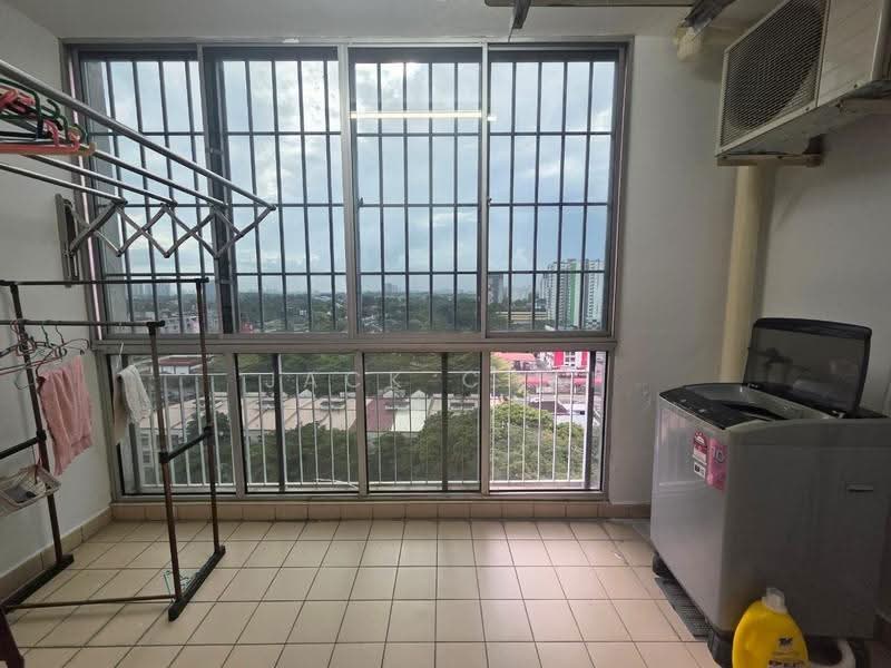 Apartment for Sale at Bistari Impian Apartment - Jack Chai - Balcony - PropertyGuru.com.my