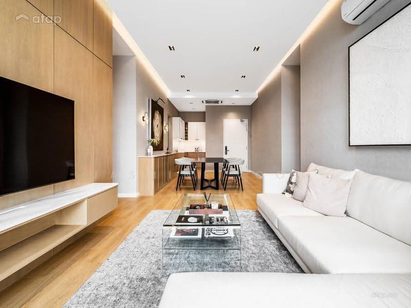 Kediaman Servis untuk Dijual di Service Residence @ Landmark Residence 1 - Jasmine Voon - Living Room - PropertyGuru.com.my