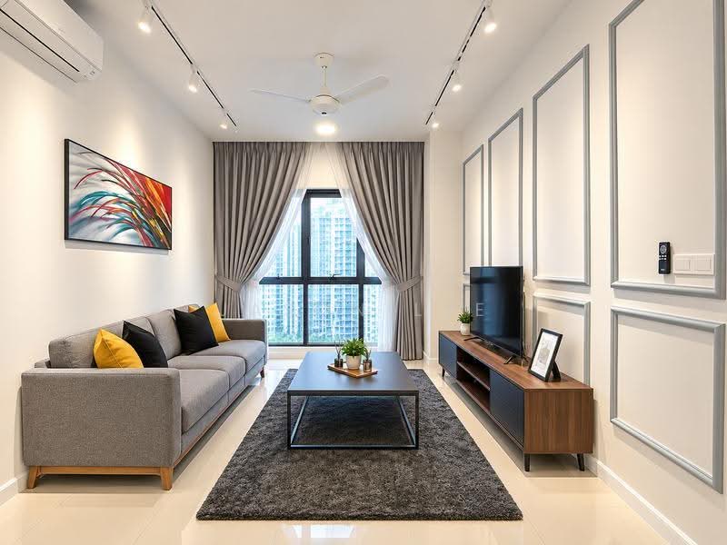 Kediaman Servis untuk Disewa di NOVUM - Jason Lee - Living Room - PropertyGuru.com.my