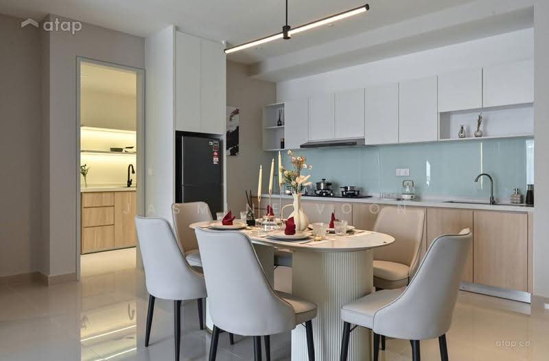 Kondominium untuk Dijual di Uno @ Nadayu 99 - Jasmine Voon - Dining Room - PropertyGuru.com.my