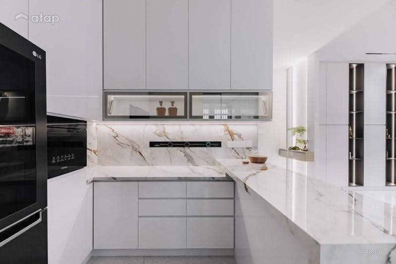 Kediaman Servis untuk Dijual di Quaver Residence - Jasmine Voon - Kitchen - PropertyGuru.com.my