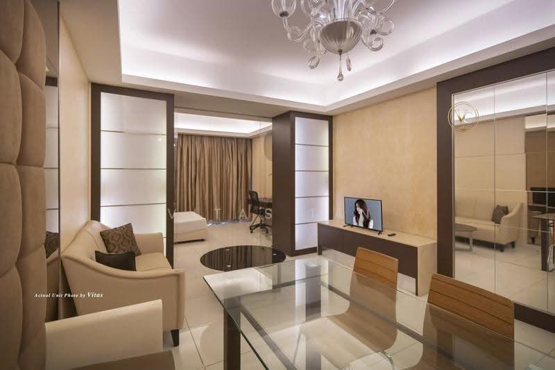 Service Residence for Rent at Carlton @ Plaza Damas 3 - Vitas Tan - Living Room - PropertyGuru.com.my