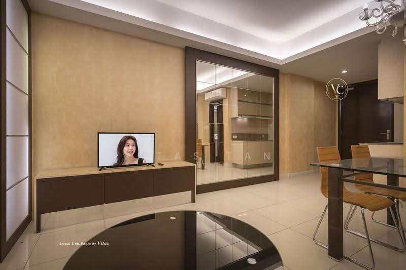 Service Residence for Rent at Carlton @ Plaza Damas 3 - Vitas Tan - Living Room - PropertyGuru.com.my