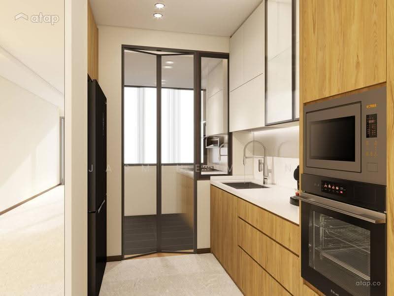 Service Residence for Sale at Astetica Residences - Jasmine Voon - Kitchen - PropertyGuru.com.my