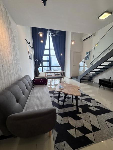 Service Residence for Rent at EkoCheras Service Residences - Jasemin Chia - Living Room - PropertyGuru.com.my