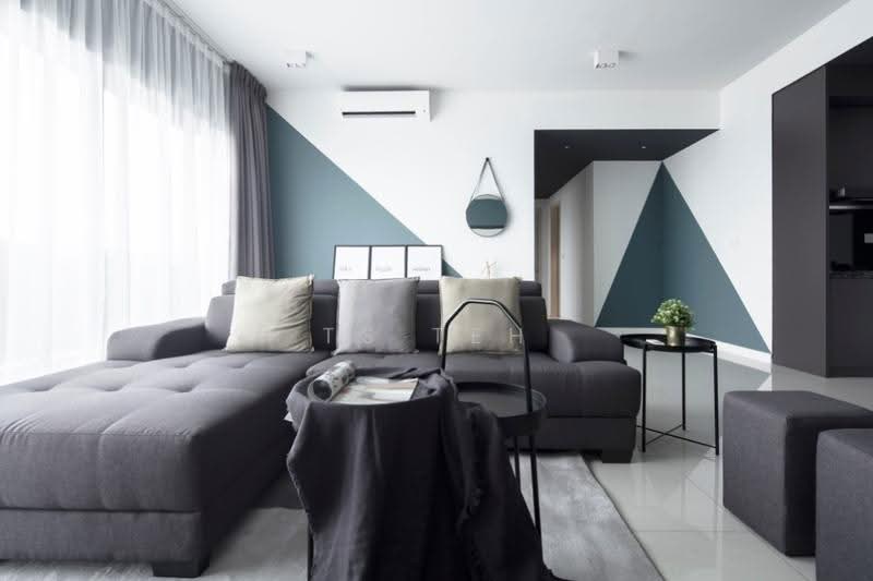 Kondominium untuk Disewa di Secoya Residence - TS Teh - Living Room - PropertyGuru.com.my