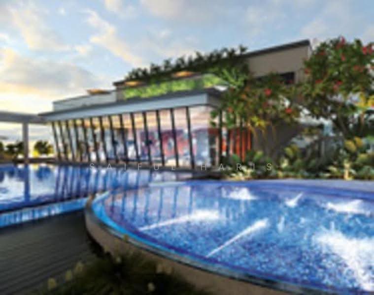 Kediaman Servis untuk Dijual di Amerin Residence - Saiful Haris - Pool - PropertyGuru.com.my