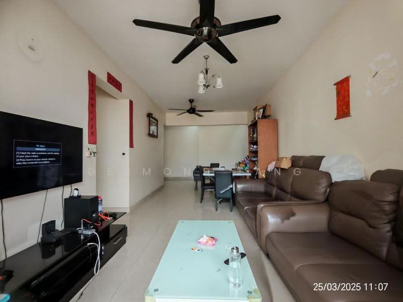 Condominium for Sale at Rivercity Condominium - Desmond Tang - Living Room - PropertyGuru.com.my
