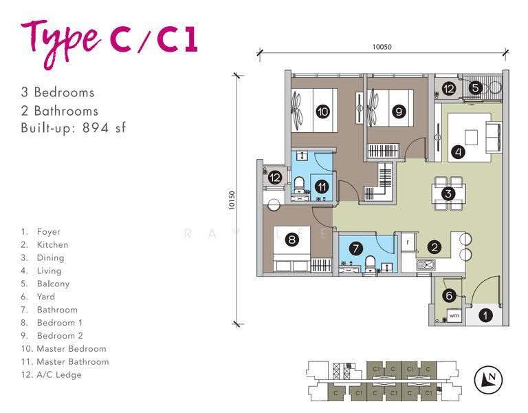 Kediaman Servis untuk Disewa di SUNSURIA FORUM SERVICED APARTMENT - Ray Lee - PropertyGuru.com.my