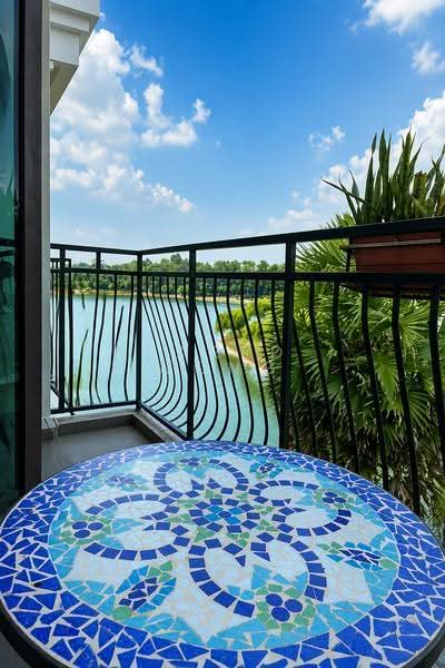 Kondominium untuk Disewa di Isle of Kamares - Jared Wong - Balcony - PropertyGuru.com.my