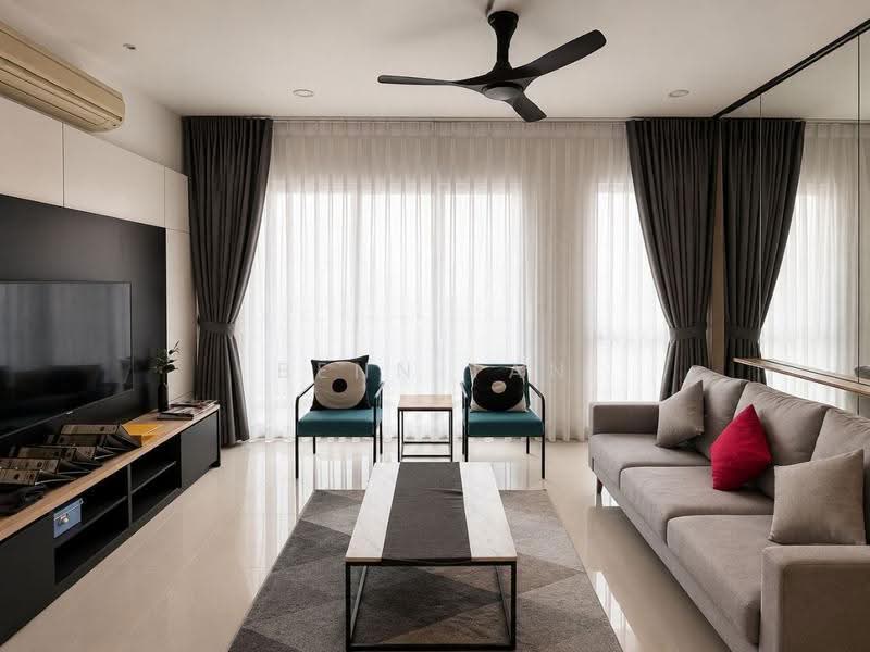 Kondominium untuk Dijual di Pavilion Hilltop - Benn Tan - Living Room - PropertyGuru.com.my