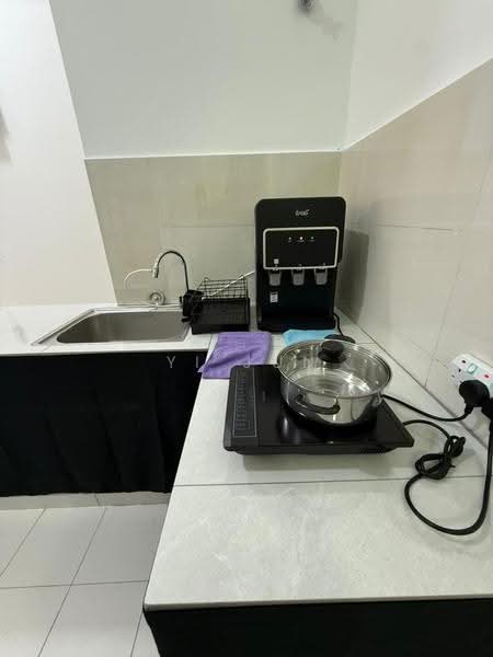 Service Residence for Rent at Skypod Residence - Yi Jun - Kitchen - PropertyGuru.com.my