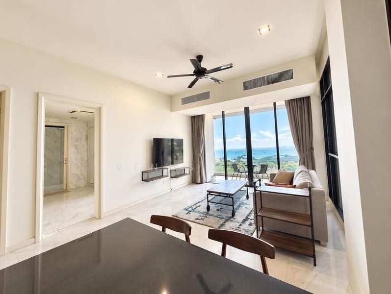 Condominium for Rent at Setia V Residences - Venus Tan - Living Room - PropertyGuru.com.my