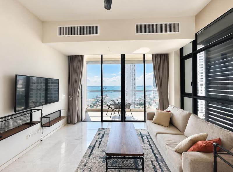 Condominium for Rent at Setia V Residences - Venus Tan - Living Room - PropertyGuru.com.my