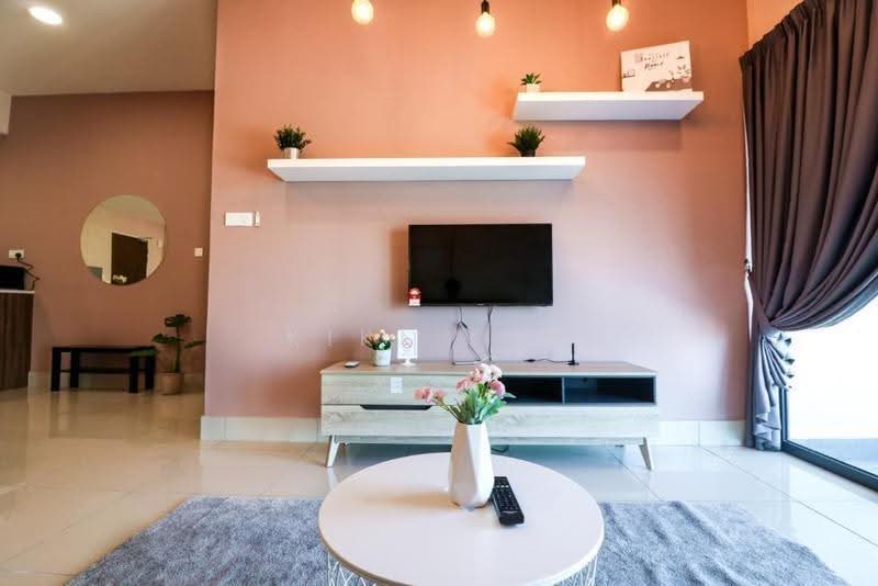 Kediaman Servis untuk Disewa di One Residence - Kiki Yew - Living Room - PropertyGuru.com.my