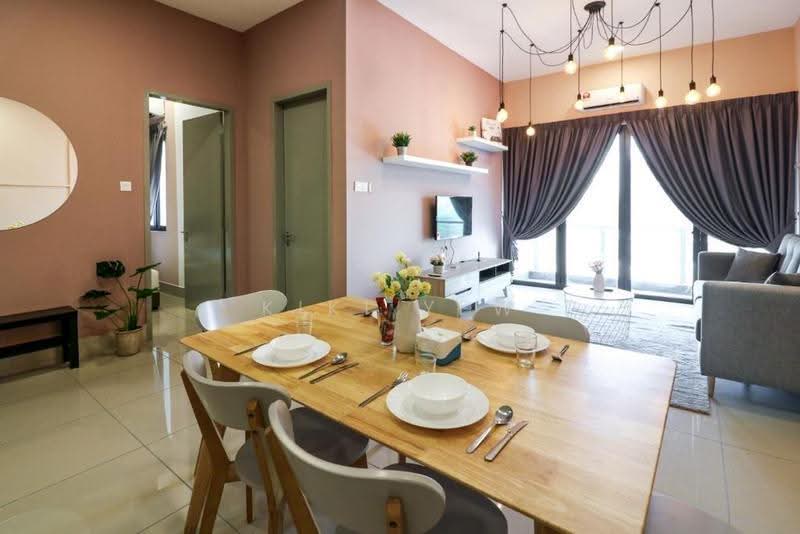 Kediaman Servis untuk Disewa di One Residence - Kiki Yew - Dining Room - PropertyGuru.com.my