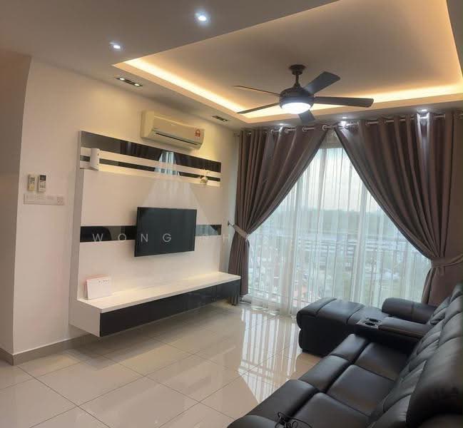 Service Residence for Rent at D'Tasek Residences (Tasek Impian) - Wong Shau Wei - Living Room - PropertyGuru.com.my