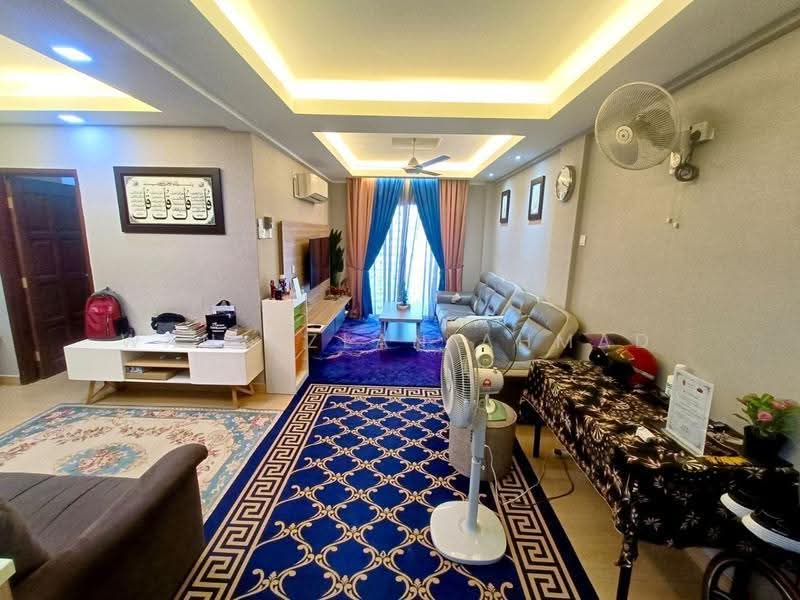 Kondominium untuk Dijual di Pangsapuri Saujana Gombak - Wan Azlan Ahmad - Living Room - PropertyGuru.com.my