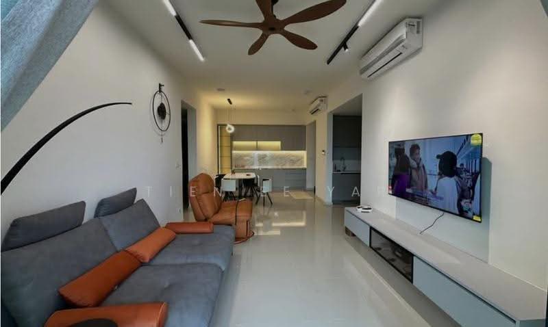 Kediaman Servis untuk Disewa di Residensi Solaris Parq - Tien Ee Yap - Living Room - PropertyGuru.com.my