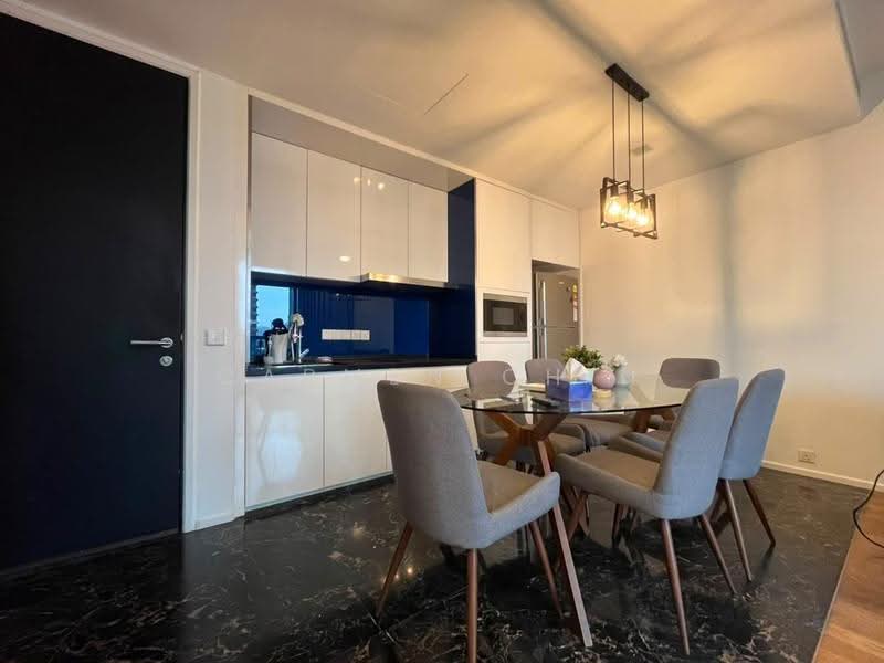 Kediaman Servis untuk Disewa di Arcoris Residences - Carmen Chin - Dining Room - PropertyGuru.com.my