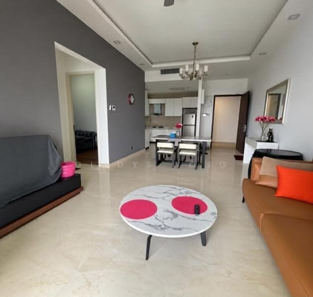 Service Residence for Rent at TriTower Residence @ Johor Bahru Sentral - Gladys Wong - Living Room - PropertyGuru.com.my