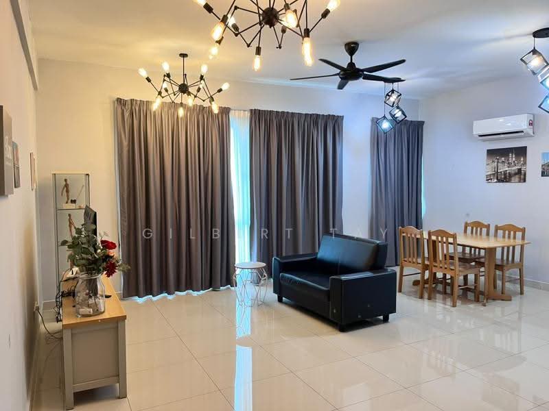 Kondominium untuk Disewa di Lake Point Residence - Gilbert Tay - Living Room - PropertyGuru.com.my