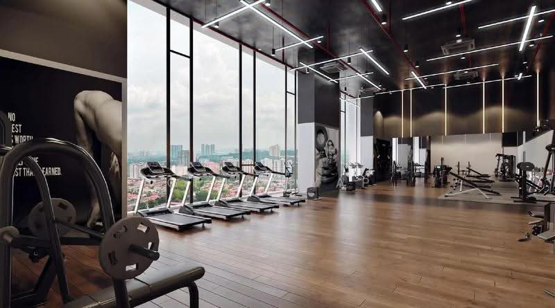 Kediaman Servis untuk Dijual di Paragon Gateway - Genki Yap - Gym - PropertyGuru.com.my