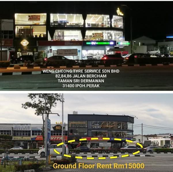 Kedai untuk Disewa di Ipoh (Perak) - Ck Nyau - PropertyGuru.com.my