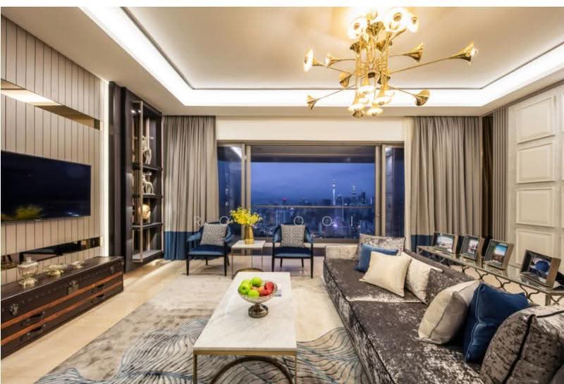 Kediaman Servis untuk Dijual di The Sentral Residences - Roy Ooi - Living Room - PropertyGuru.com.my