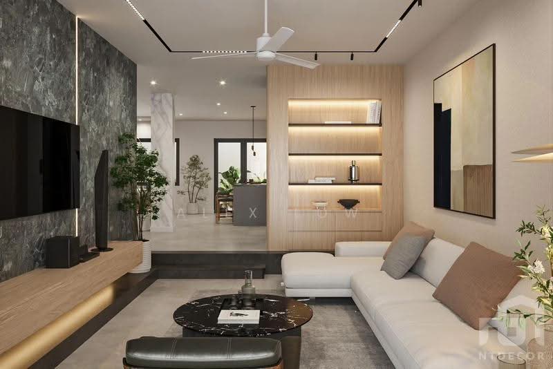Service Residence for Rent at Sunway Geo Residence - Alex Low - Living Room - PropertyGuru.com.my