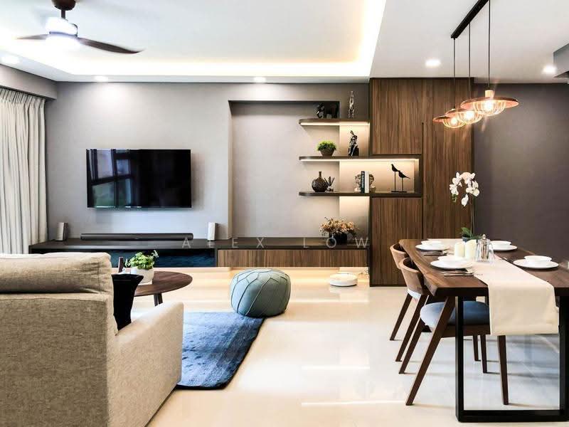 Kondominium untuk Disewa di Park Place - Alex Low - Living Room - PropertyGuru.com.my